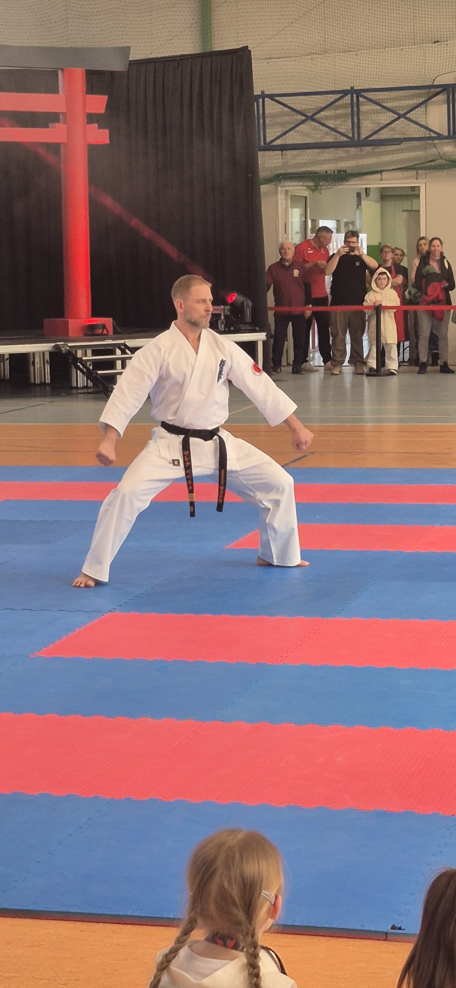 sensei Marek Bębenek na macie