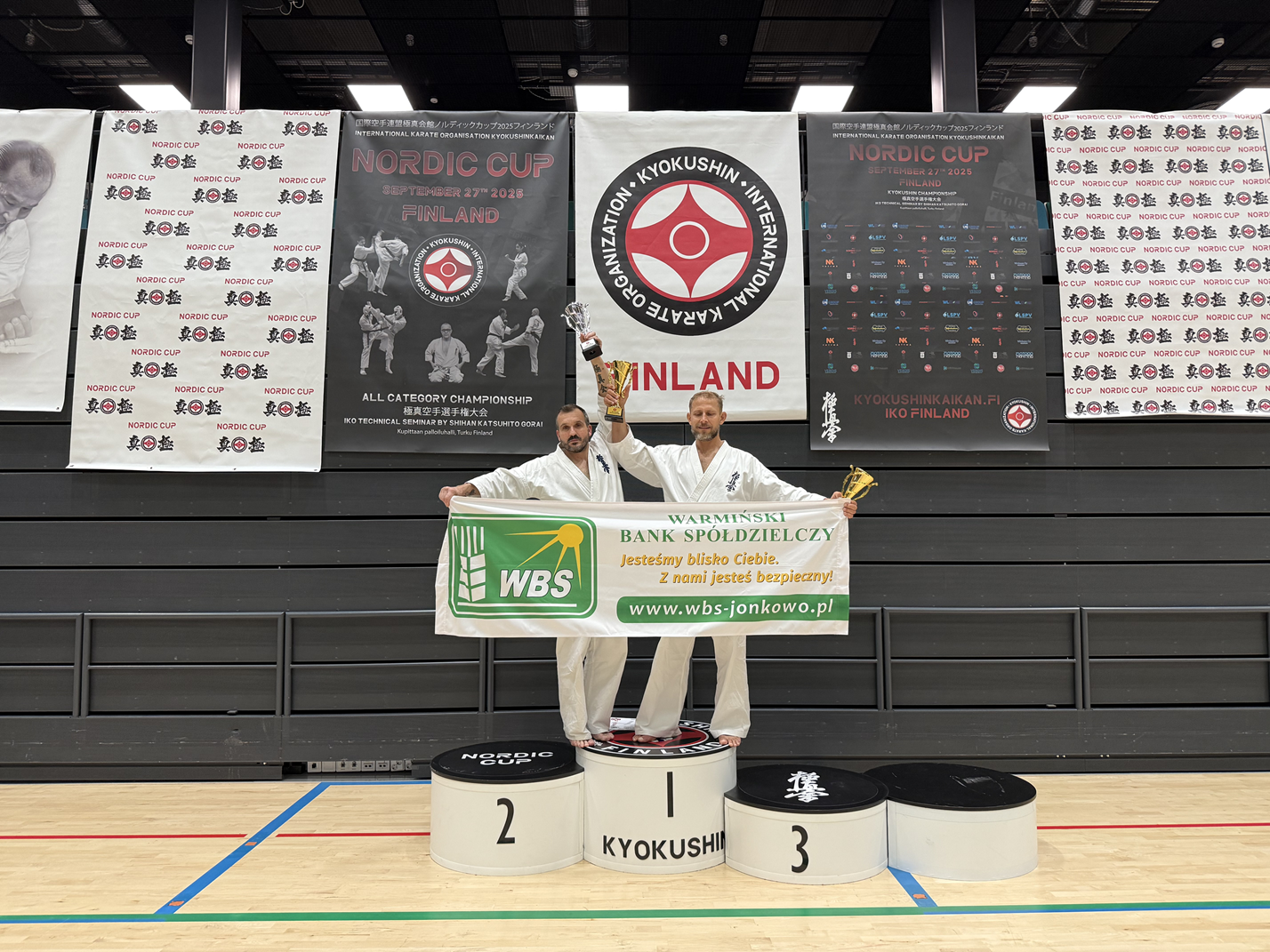 Marek Bębenek i Rafał Rogala na podium