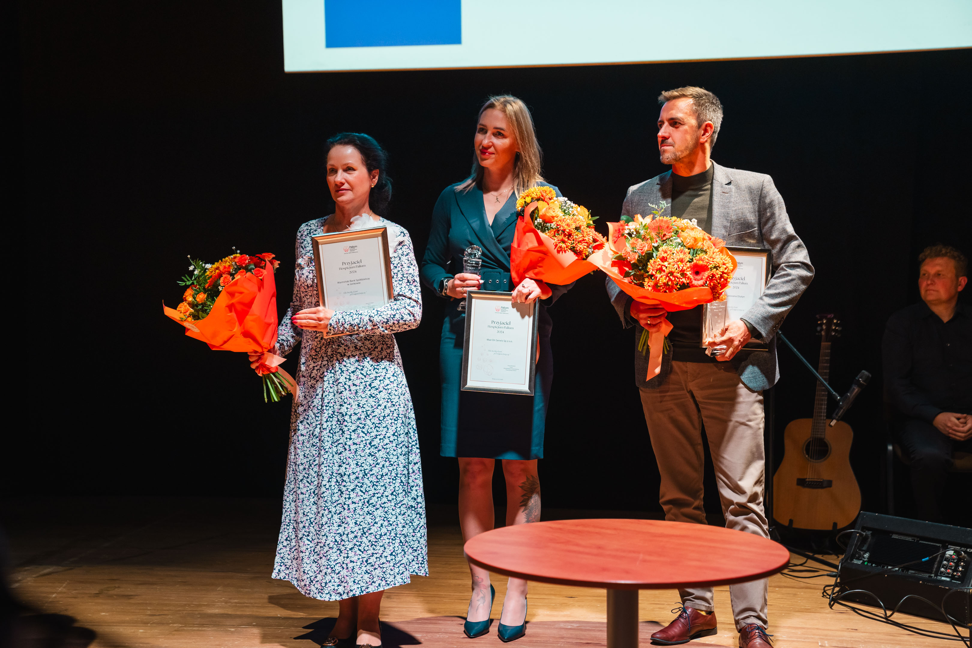 Przyjaciele Hospicjum - przedstawiciele uhonorowanych firm