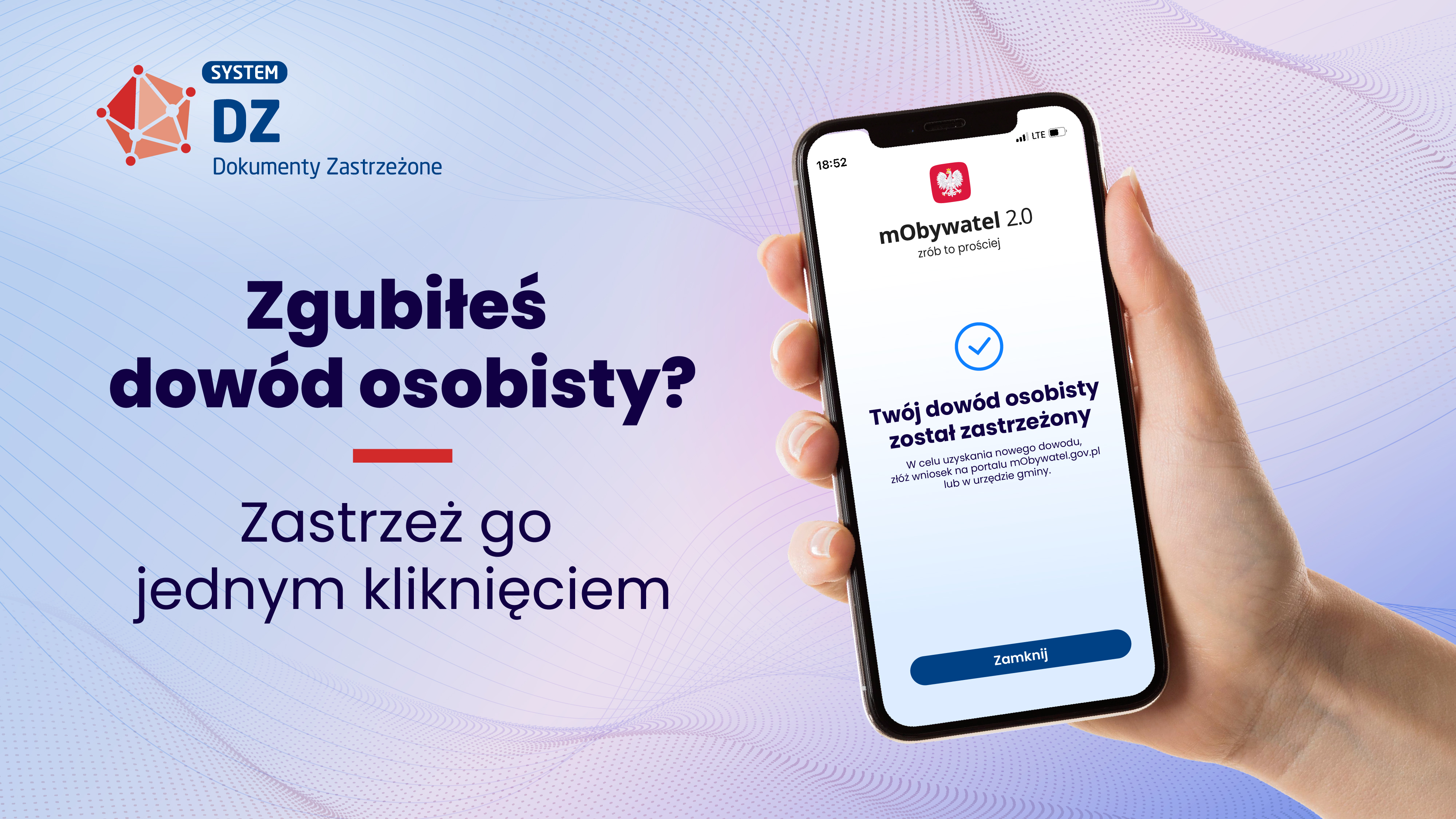 Zgubiłeś dowód osobisty? Zastrzeż go jednym kliknięciem