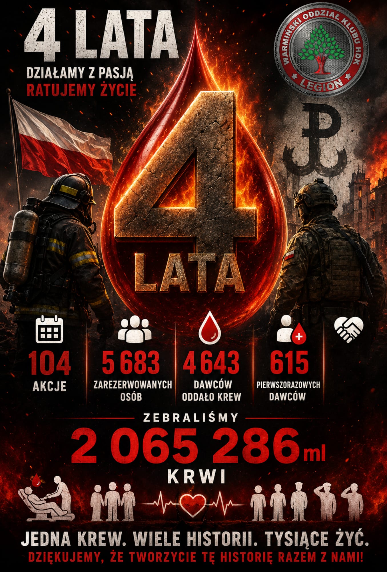 Plakat HDK Legion