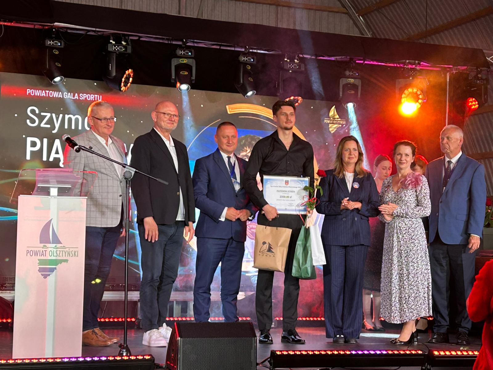 Zdjęcie poziome z Powiatowej Gali Sportu