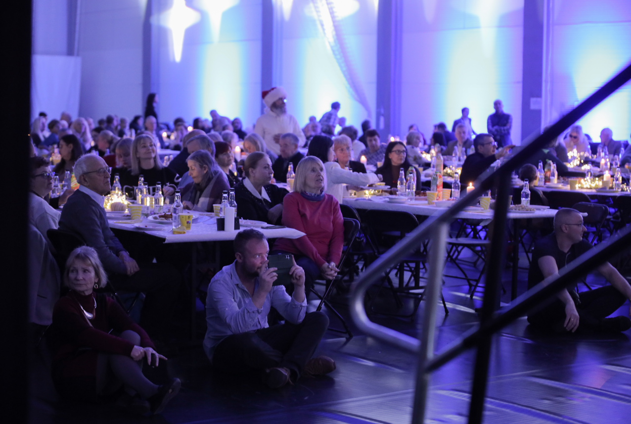 Zdjęcie widzów przedstawienia