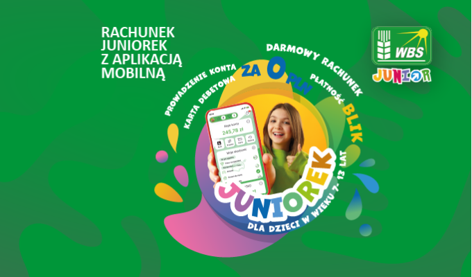 Rachunek Juniorek z aplikacją mobilną